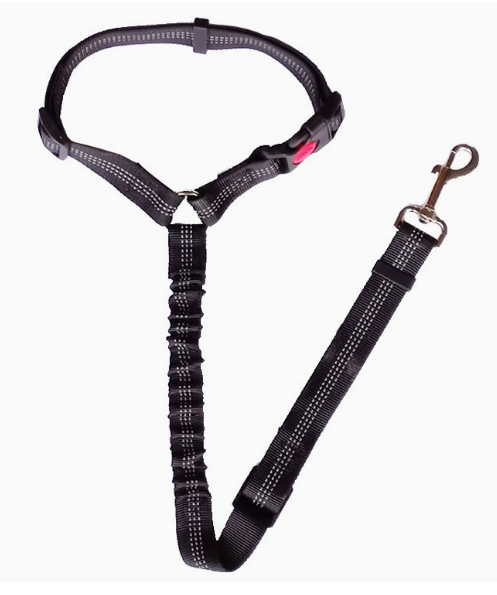 Reflective Elastic Dog Car Seat Belt wholesale OEM pet product