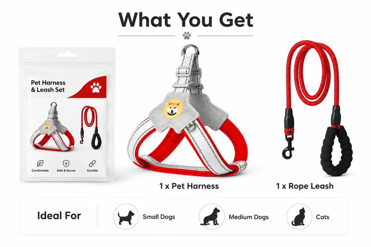 Red Dog Leash wholesale product image 6