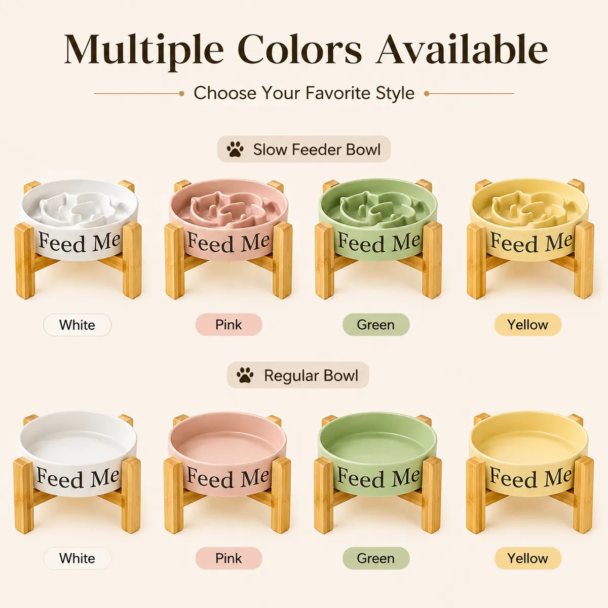 Ceramic Slow Feeder Bowl wholesale product image 5