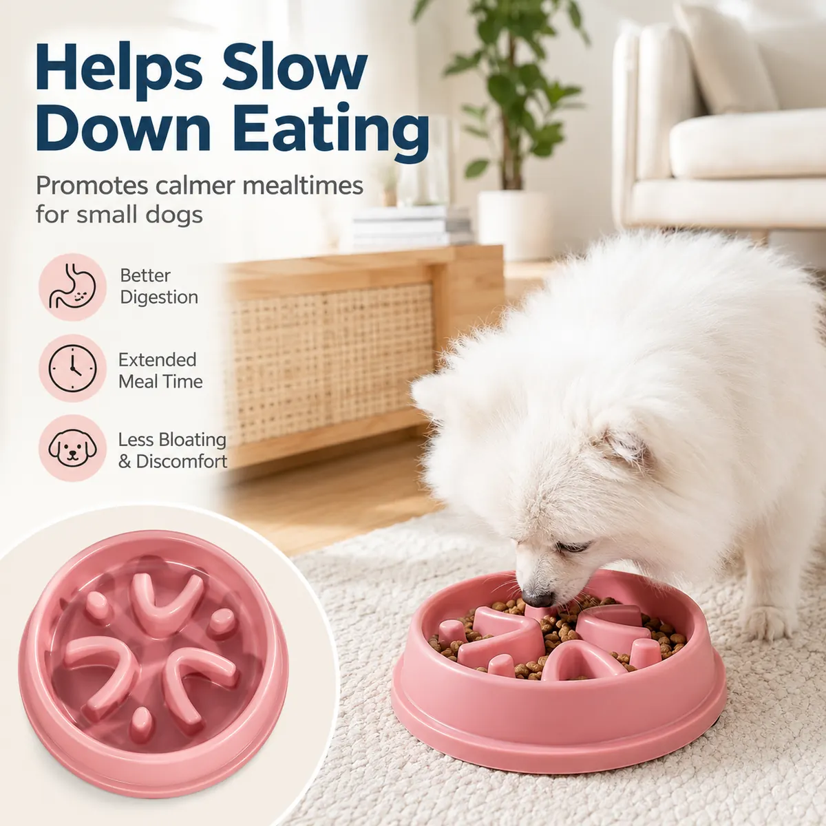 Dog Slow Feeder Bowl wholesale product image 2