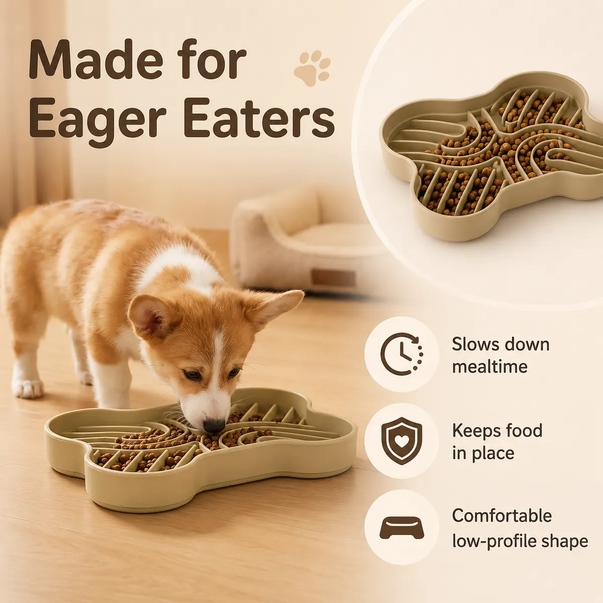 Suction Slow Feeder Bowl wholesale product image 4