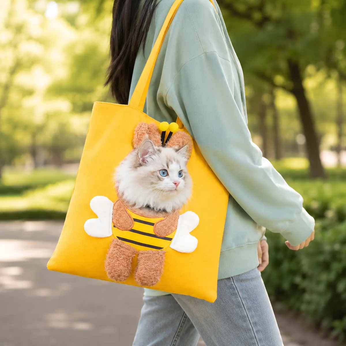 Canvas Pet Backpack wholesale product image 3
