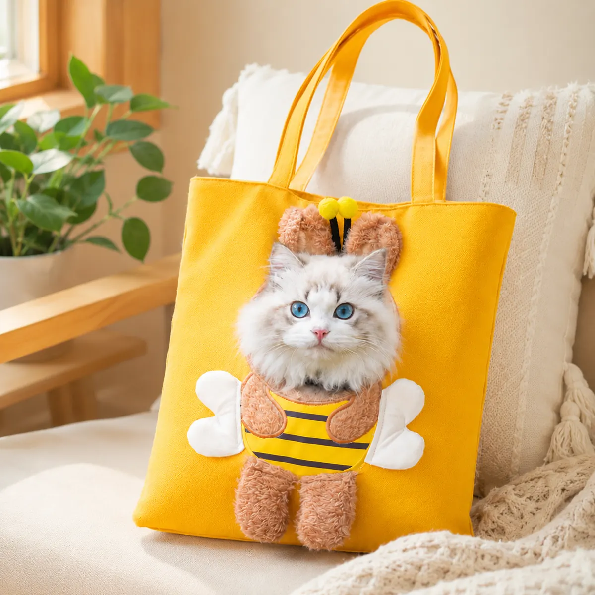 Canvas Pet Backpack wholesale product image 4
