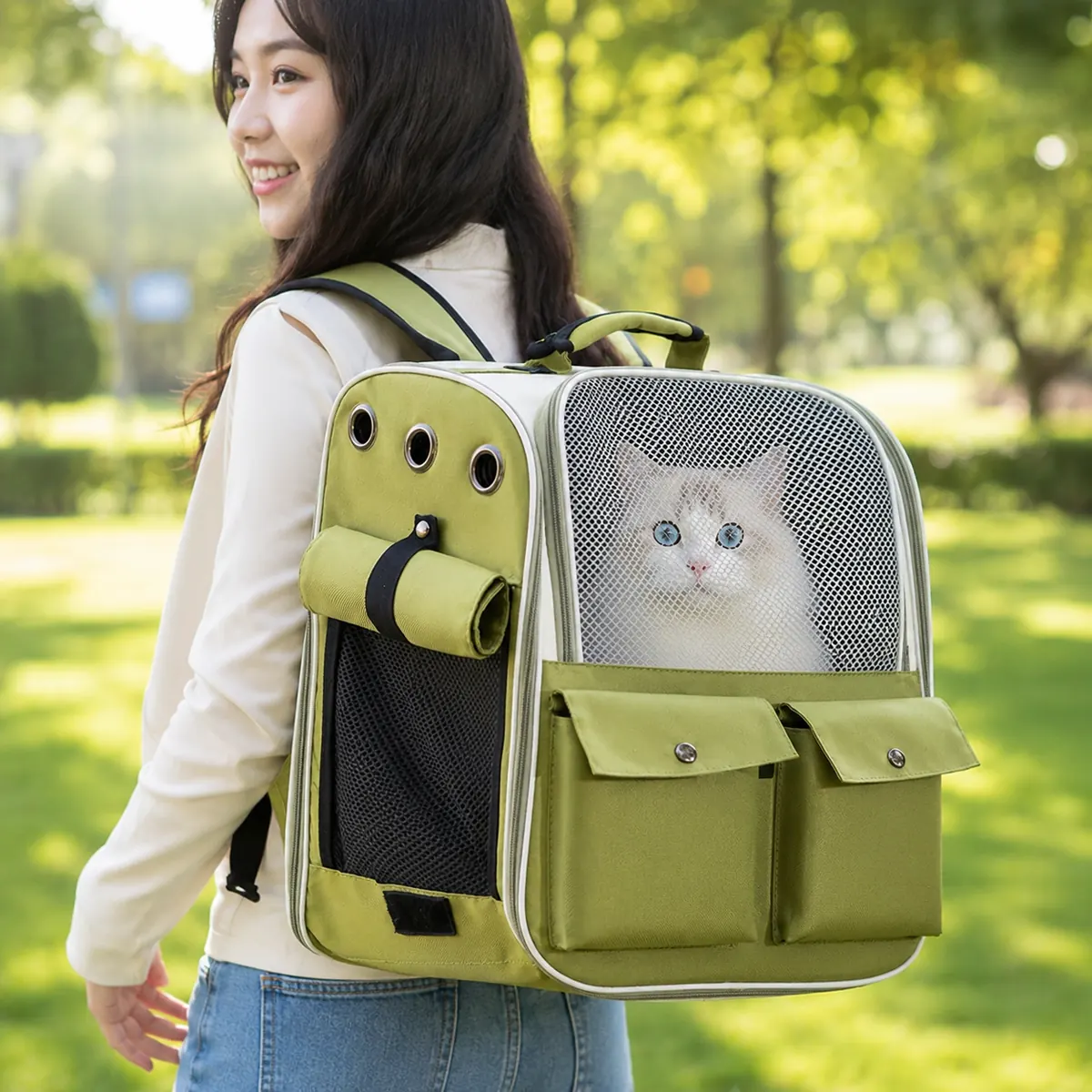 Large Capacity Pet Backpack wholesale product image 2
