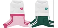 Tennis-Style Four-Leg Sports Dog Shirt wholesale OEM pet clothing SKU 06A3483