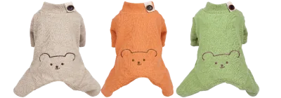 Bear Four-Leg Dog Base Layer wholesale dog clothing SKU 02B114360