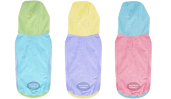 Colorblock Hooded Cooling Dog Vest wholesale pet apparel SKU 05A7103