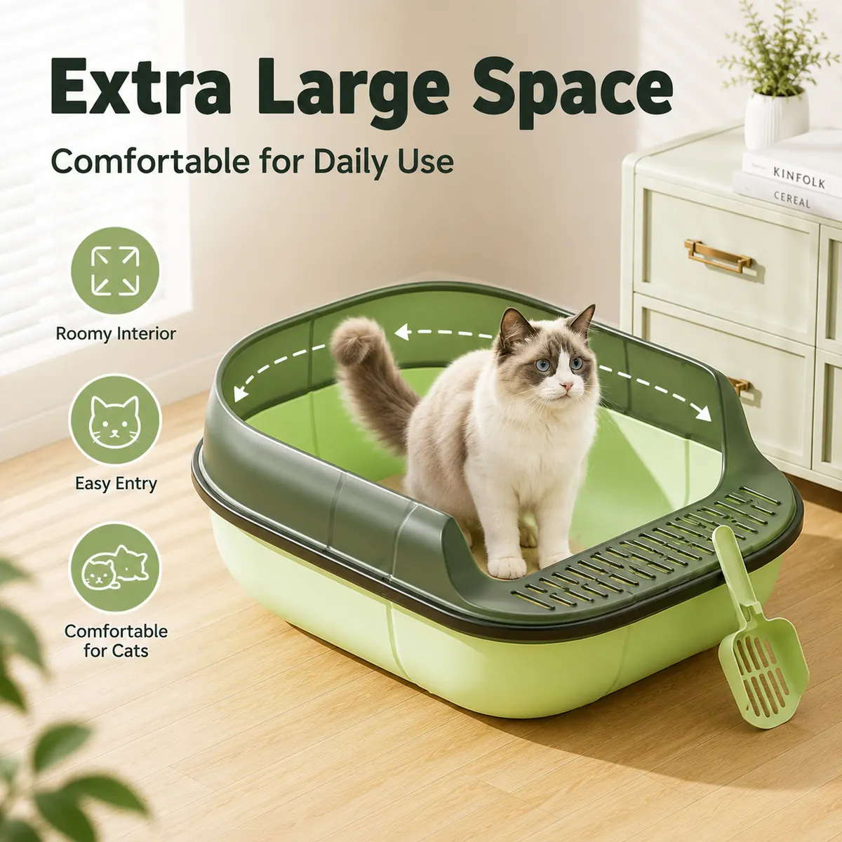 Large Color Pet Food Storage Container wholesale product image 2