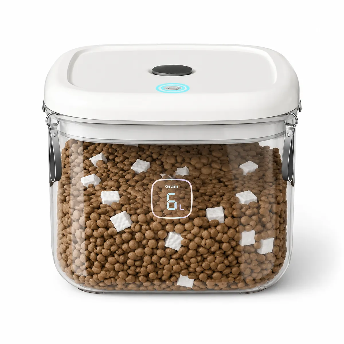 transparent pet food storage container wholesale
