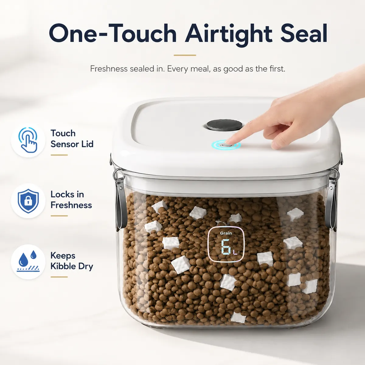 Transparent Pet Food Storage Container wholesale product image 2