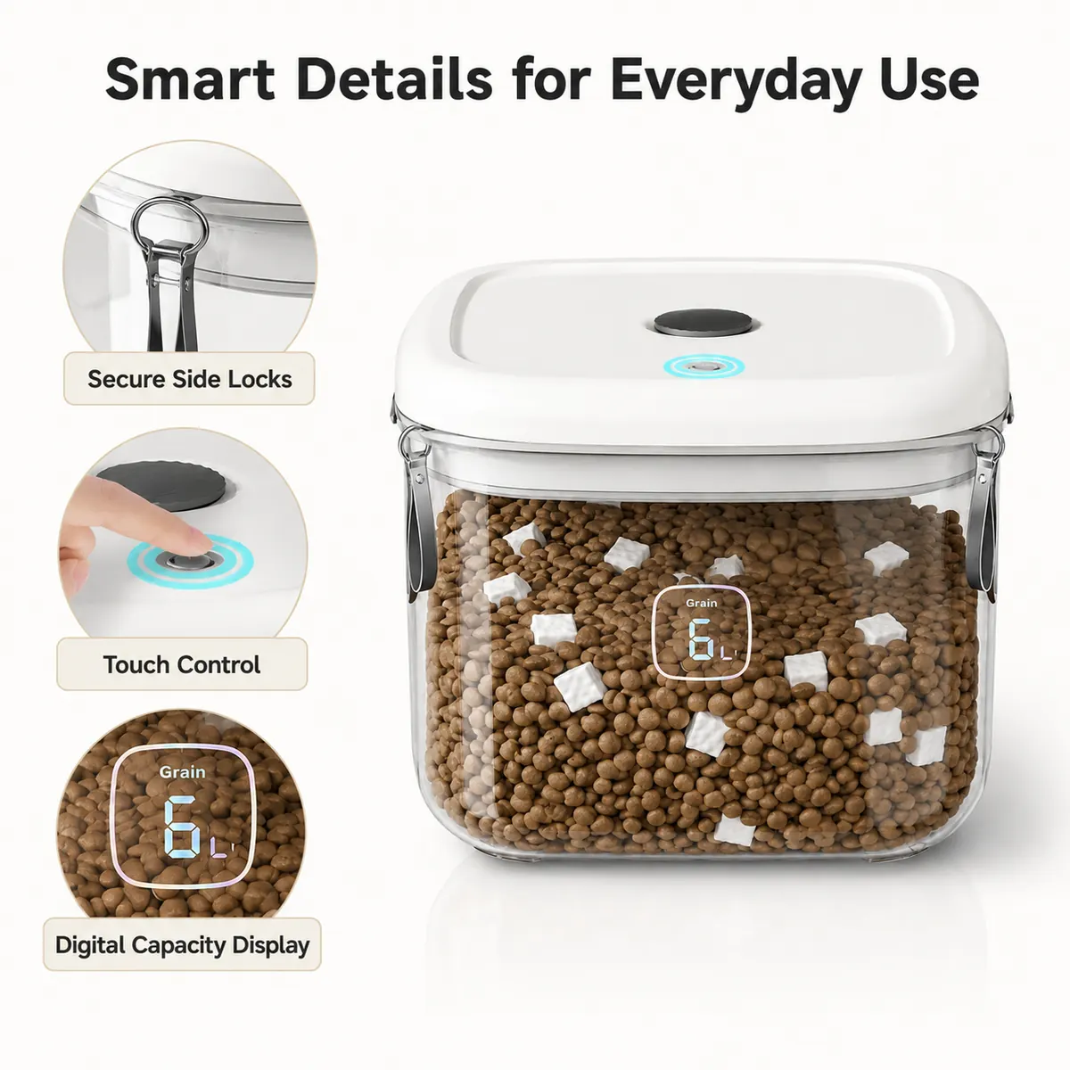 Transparent Pet Food Storage Container wholesale product image 5