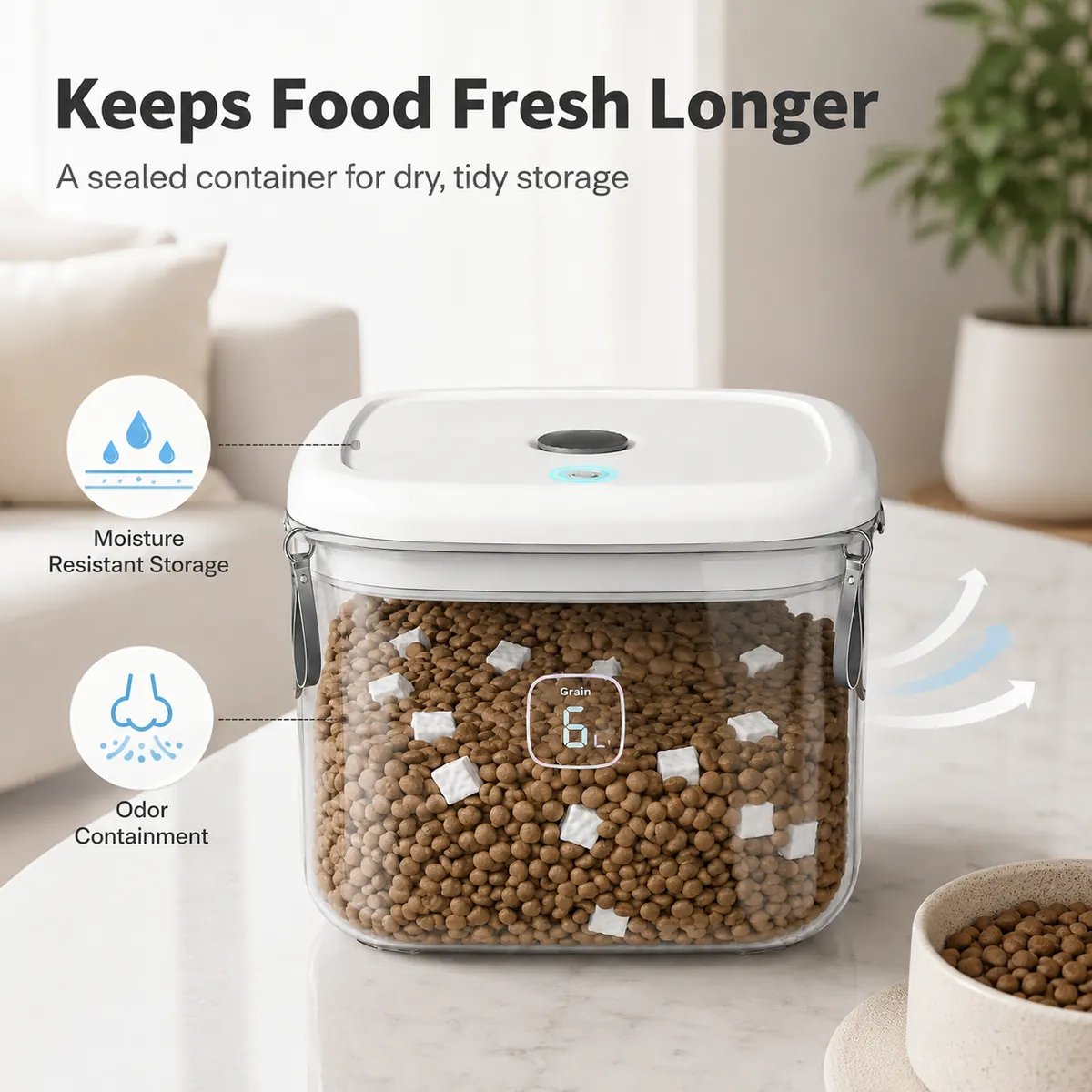 Transparent Pet Food Storage Container wholesale product image 6