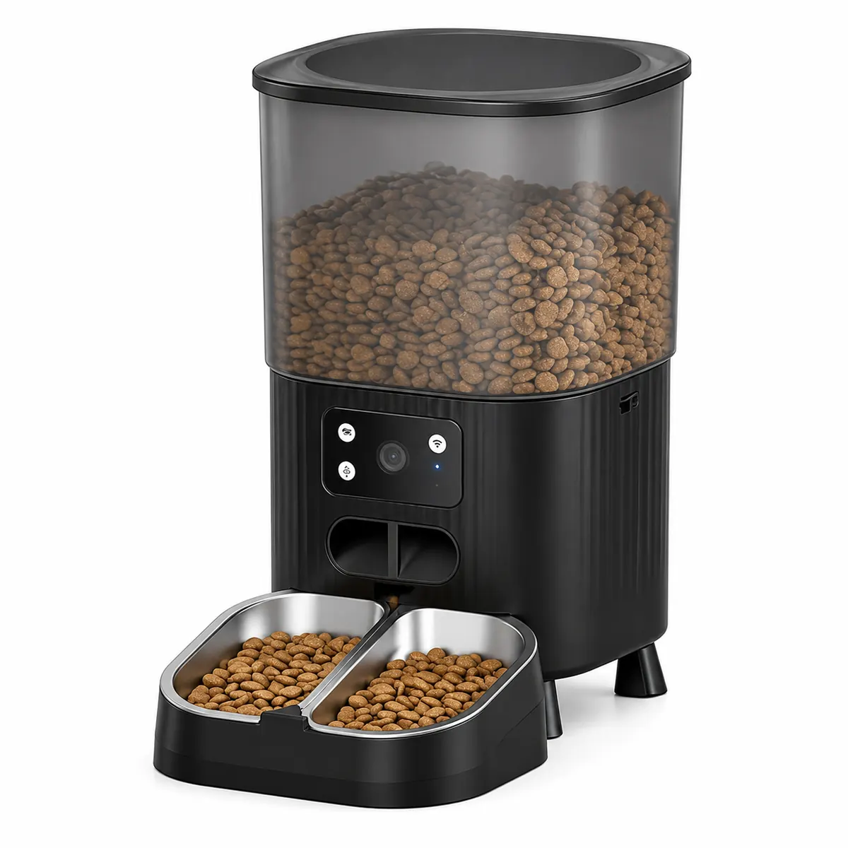 black automatic pet feeder wholesale