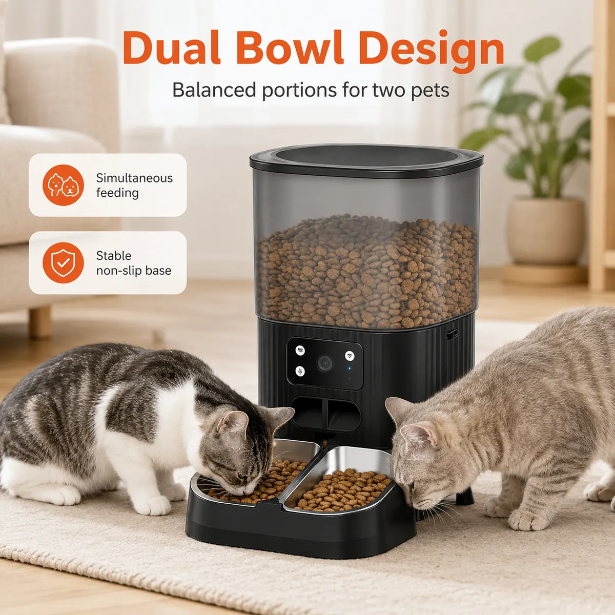 Black Smart Pet Feeder wholesale product image 4
